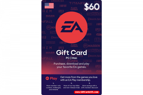 EA Origin 60 USD